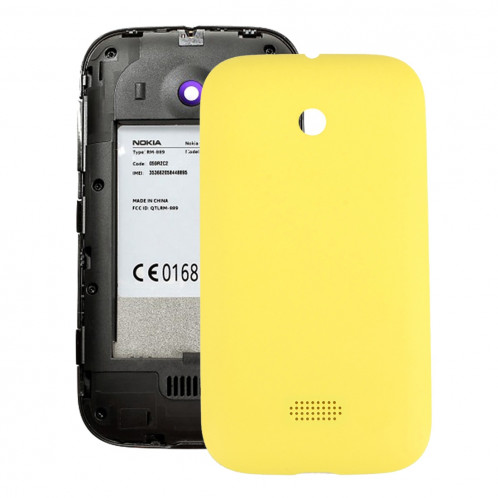 iPartsAcheter pour Nokia Lumia 510 Couverture Arrière de la Batterie (Jaune) SI90YL547-37