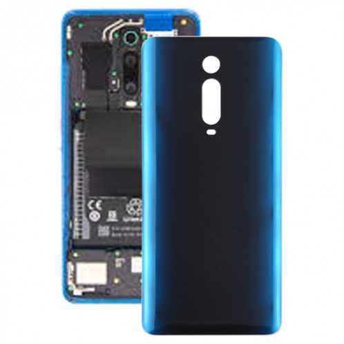 Cache arrière de batterie pour Xiaomi Redmi K20 / K20 Pro / Mi 9T / Mi 9T Pro (bleu) SH64LL626-36