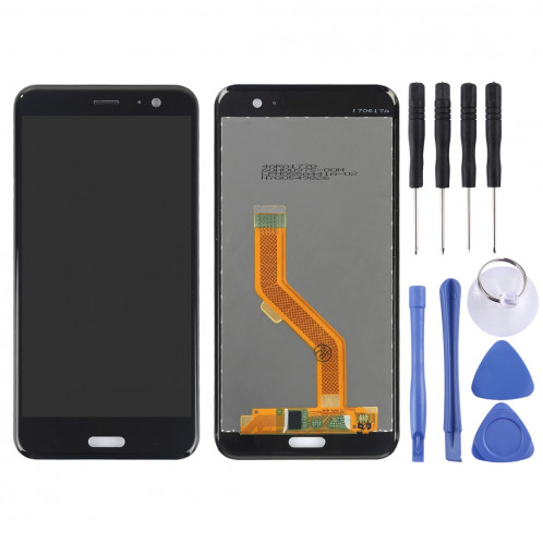 Ecran LCD et Digitizer Full Assembly pour HTC U11 (Noir) SH003B215-35