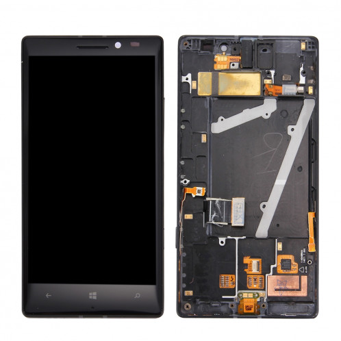 iPartsAcheter pour Nokia Lumia Icon / 929 LCD écran + écran tactile Digitizer Assemblée avec cadre SI12BL534-36
