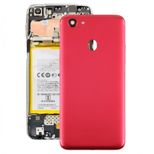 Cache arrière pour Oppo A73 / F5 (rouge) SH77RL1212-36