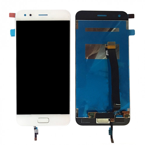 iPartsAcheter pour Asus ZenFone 4 / ZE554KL LCD écran + écran tactile Digitizer Assemblée (Blanc) SI146W1048-34