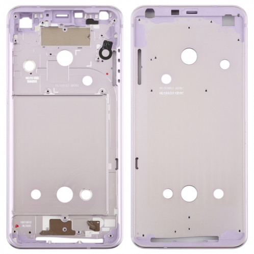 Boîtier avant plaque de cadre LCD pour LG G6 / H870 / H970DS / H872 / LS993 / VS998 / US997 (violet) SH172P1480-36