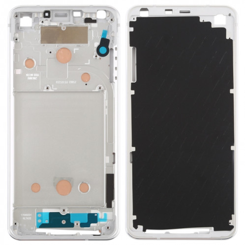 Boîtier avant plaque de cadre LCD pour LG G6 / H870 / H970DS / H872 / LS993 / VS998 / US997 (argent) SH172S1558-36