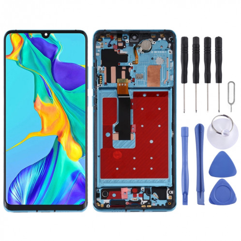 Écran LCD et numériseur complet avec cadre pour Huawei P30 Pro (Twilight) SH16JS1404-36