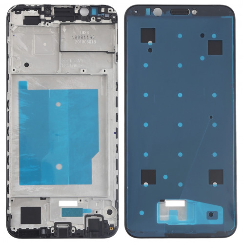 Cadre de boîtier d'affichage à cristaux liquides pour Huawei Y7 (2018) (noir) SH280B483-36