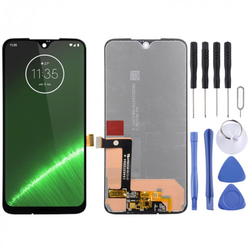 Ecran LCD et numériseur complet pour Motorola Moto G7 Plus (Noir) SH291B57-36