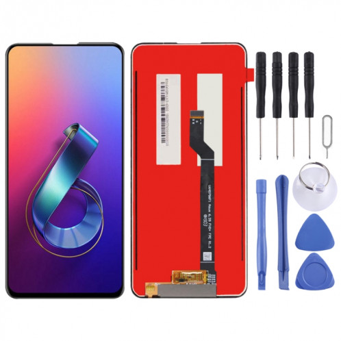 Écran LCD et numériseur complet pour ASUS Zenfone 6 (2019) ZS630KL (noir) SH297B235-35