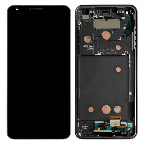 iPartsAcheter pour LG G6 / H870 / H872S / H872 / LS993 / VS998 / US997 LCD écran + écran tactile Digitizer Assemblée avec cadre (Noir) SI14BL1246-34