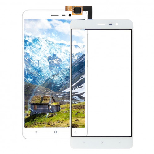 iPartsBuy Xiaomi Redmi Note 3 Remplacement de l'écran tactile Digitizer Assemblée (Blanc) SI331W1694-38