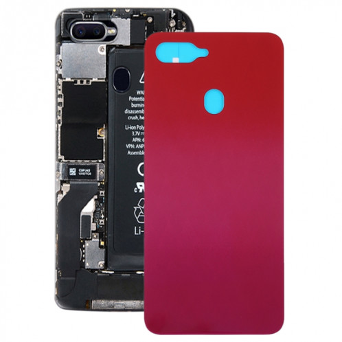 Cache arrière pour OPPO A7x (rouge) SH14RL966-36