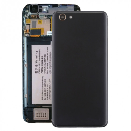Coque arrière pour Vivo Y71 avec touches latérales pour objectif d'appareil photo (noir) SH24BL1529-36