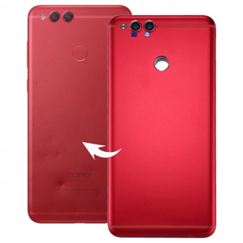 Couverture arrière pour Huawei Honor Play 7X (Rouge) SC38RL286-36