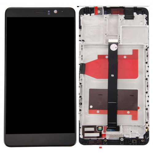 iPartsBuy Huawei Mate 9 écran LCD + écran tactile Digitizer Assemblée avec cadre (Noir) SI41BL1259-36