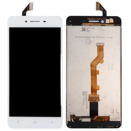 iPartsBuy OPPO A37 écran LCD + écran tactile Digitizer Assemblée (blanc) SI673W1671-36