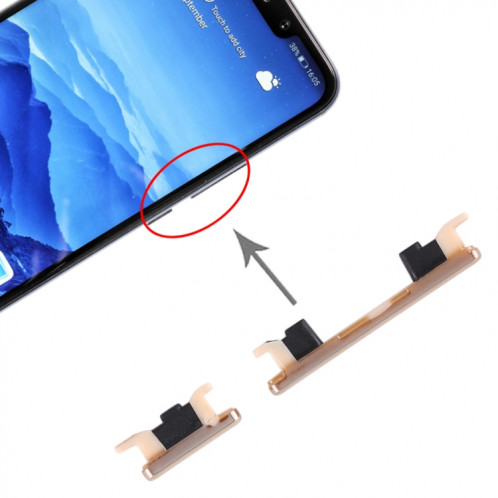 Touches latérales pour Huawei Mate 20 Lite (or) SH681J1660-35