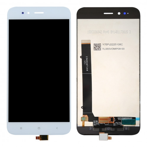 iPartsBuy Xiaomi Mi 5X / A1 écran LCD + écran tactile Digitizer Assemblée (blanc) SI721W1388-36