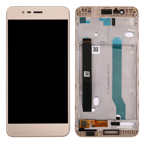 iPartsAcheter pour Asus ZenFone 3 Max / ZC520TL / X008D écran LCD + écran tactile Digitizer Assemblée avec cadre (or) SI14JL448-36