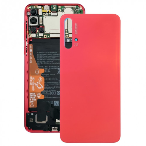 Cache arrière de batterie pour Huawei Nova 5 Pro (Orange) SH75EL271-312