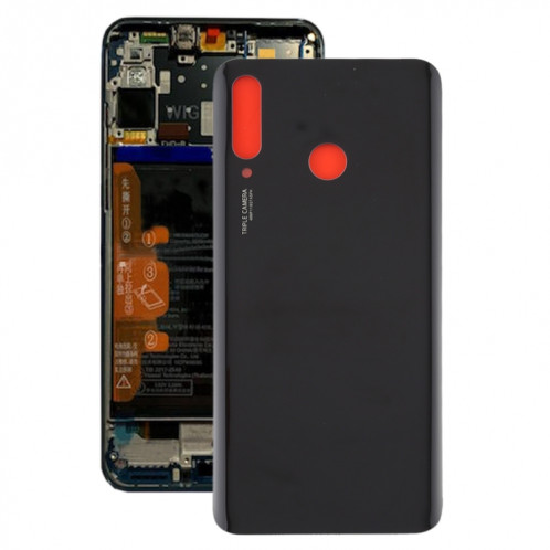 Cache arrière de batterie avec objectif pour Huawei P30 Lite (48MP) (Noir) SH66BL885-36