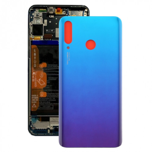 Cache arrière de batterie avec objectif d'appareil photo pour Huawei P30 Lite (48MP) (Bleu) SH66LL793-36