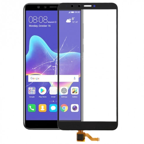 Écran tactile pour Huawei Y9 (2018) (noir) SH06BL1179-36