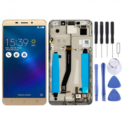 Écran LCD et numériseur complet avec cadre pour Asus ZenFone 3 Laser ZC551KL Z01BDC (Or) SH35JL1226-34