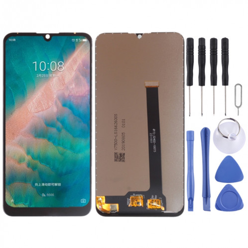 Écran LCD OEM pour ZTE Blade V10 avec assemblage complet du numériseur (noir) SH284B1204-36