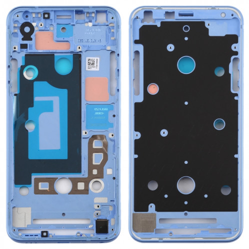 Boîtier avant plaque de cadre LCD pour LG Q7 / Q610 / Q7 Plus / Q725 / Q720 / Q7A / Q7 Alpha (bleu bébé) SH00TT695-36