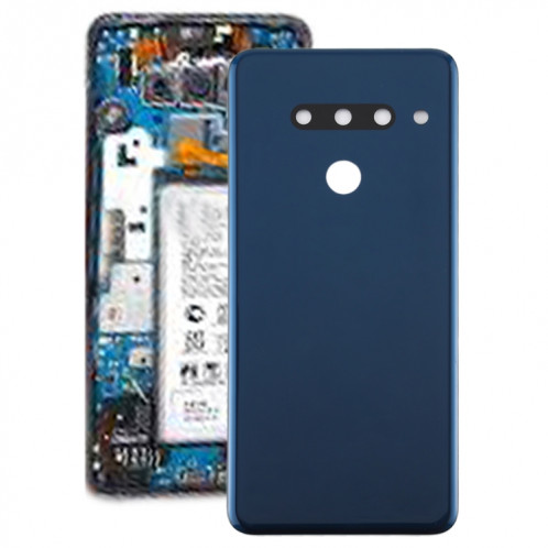 Cache arrière de la batterie pour LG G8 ThinQ / G820 G820N G820QM7, version KR (bleu) SH05LL1062-36