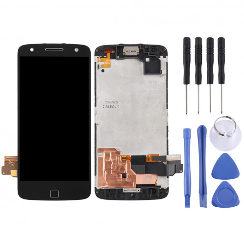 Écran LCD et Digitizer Assemblée complète avec cadre pour Motorola Moto Z Force XT1650-02 (Noir) SH74BL1587-36