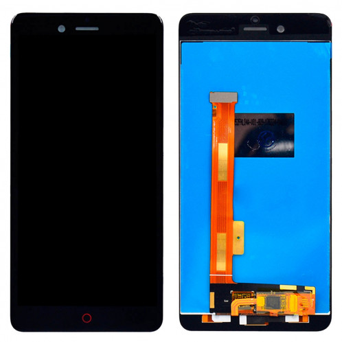 iPartsAcheter ZTE Nubia Z17 Mini / NX569J / NX569H écran LCD + écran tactile Digitizer Assemblée (Noir) SI402B339-34