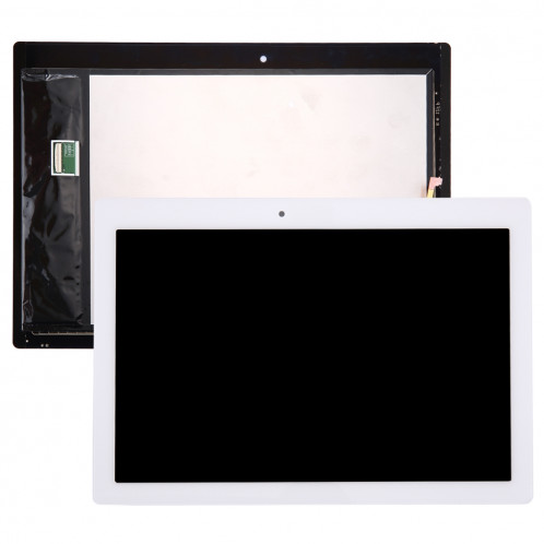 iPartsBuy Lenovo Tab 2 A10-70 / A10-70F LCD Affichage + écran tactile Digitizer Assemblée (Blanc) SI07WL189-36