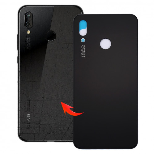 Lite Couverture Arrière pour Huawei P20 (Noir) SL64BL1949-36