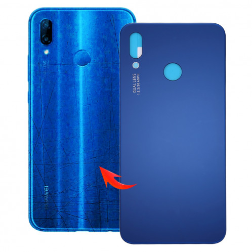 Couverture arrière pour Huawei P20 Lite (Bleu) SC64LL1826-36