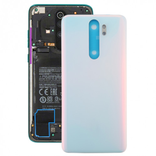 Cache arrière de batterie pour Xiaomi Redmi Note 8 Pro (blanc) SH94WL339-36