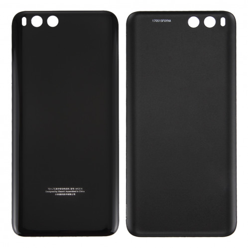 iPartsBuy Xiaomi Mi 6 couvercle de batterie en verre (noir) SI24BL1748-36
