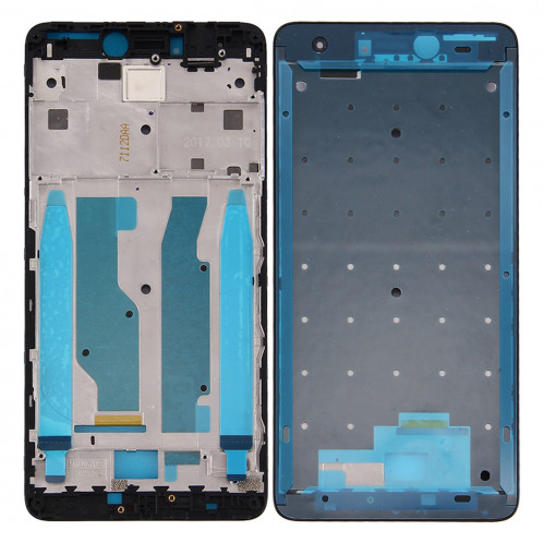 iPartsBuy Xiaomi Redmi Note 4X boîtier avant cadre LCD (noir) SI530B1765-36