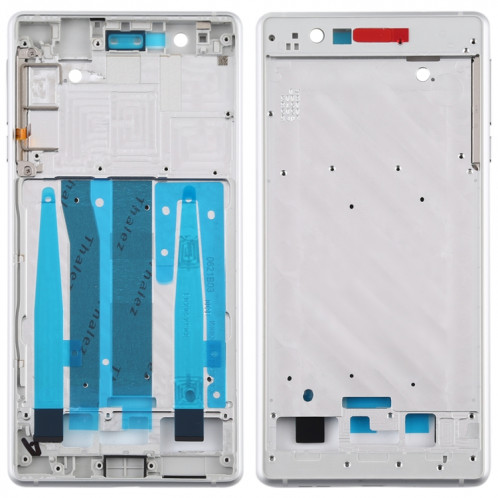 Boîtier avant LCD Frame Bezel Plate pour Nokia 3 / TA-1020 TA-1028 TA-1032 TA-1038 (Blanc) SH848W76-36