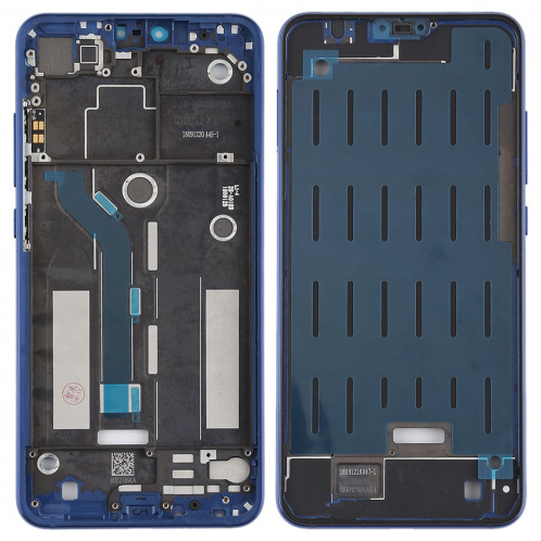 Encadrement central avec touches latérales pour Xiaomi Mi 8 Lite (bleu) SH924L866-36