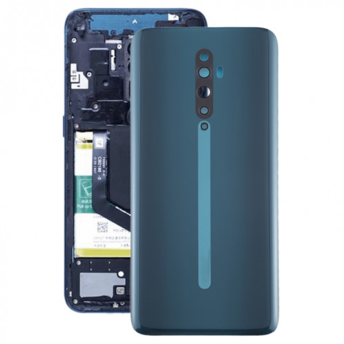 Cache arrière de la batterie pour OPPO Reno2 Z (bleu) SH70LL1136-36