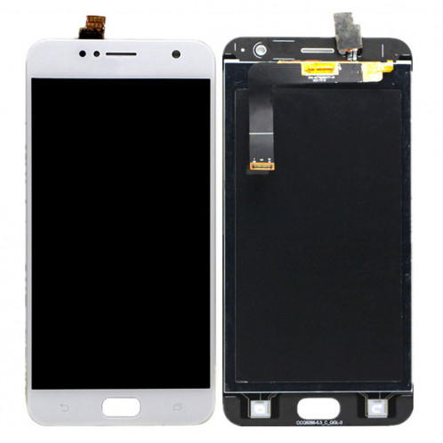 iPartsAcheter pour Asus ZenFone 4 Selfie / ZD553KL écran LCD + écran tactile Digitizer Assemblée (Blanc) SI071W1808-36