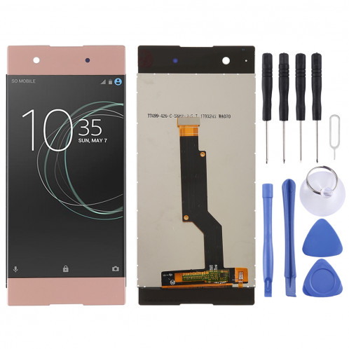 Ecran LCD et Assembleur Complet Digitaliseur pour Sony Xperia XA1 (Or Rose) SH1RGL19-36