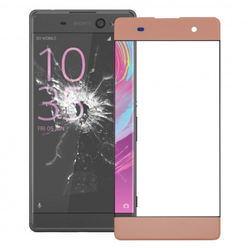 iPartsAcheter pour Sony Xperia XA Lentille extérieure en verre (Rose Gold) SI2RGL1928-36