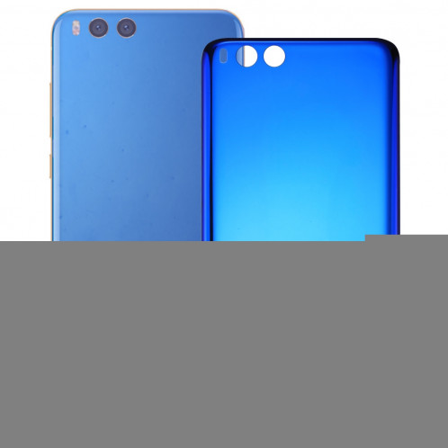 iPartsBuy Xiaomi Mi Note 3 couvercle de la batterie d'origine avec adhésif (bleu) SI42LL928-36