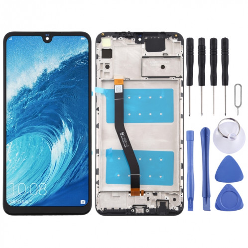 Écran LCD et numériseur complet avec cadre pour Huawei Honor 8X Max (noir) SH78BL691-36