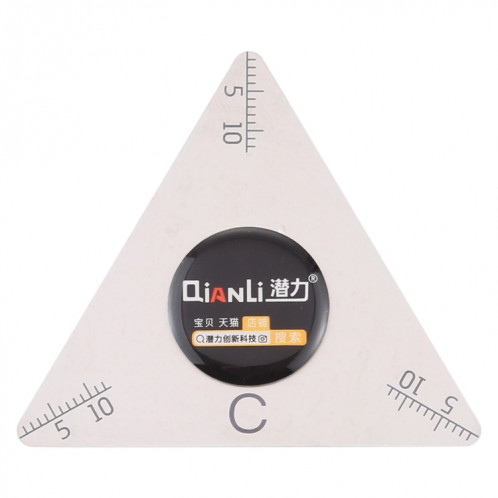Outil d'ouverture de levier de forme de triangle de Qianli avec des échelles SQ52861741-36