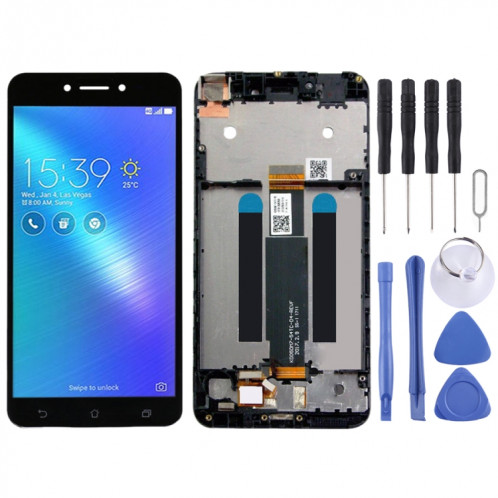 Écran LCD et numériseur complet avec cadre pour Asus ZenFone Live ZB501KL X00FD A007 (noir) SH352B1547-34