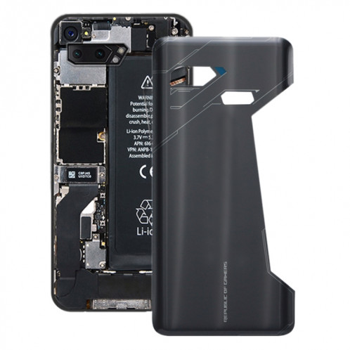Cache arrière pour Asus ROG Phone ZS600KL Z01QD (noir) SH372B729-34