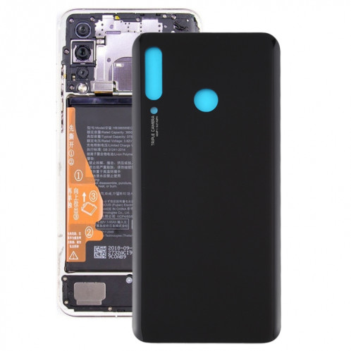 Cache arrière de batterie pour Huawei Nova 4e (noir) SH96BL364-36